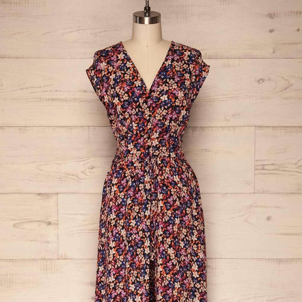 Vero Moda Floral Summer Jumper - Sz Medium, EUC